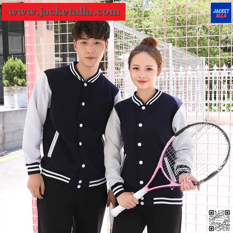 เสื้อแจ็คเก็ตทำงาน แจ็คเก็ตบริษัท แจ็คเก็ตโฆษณา กันลม เนื้อผ้ายืดคอตตอน นุ่มพิเศษ บริการปักสกรีนโลโก้ตามต้องการ