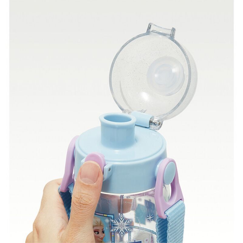 ลายใหม่ 2023!! Skater - One push direct bottle กระติกน้ำแบบยกดื่ม ลายการ์ตูนดิสนีย์สุด cute นำเข้าจากญี่ปุ่น - ขนาด 480 ml.