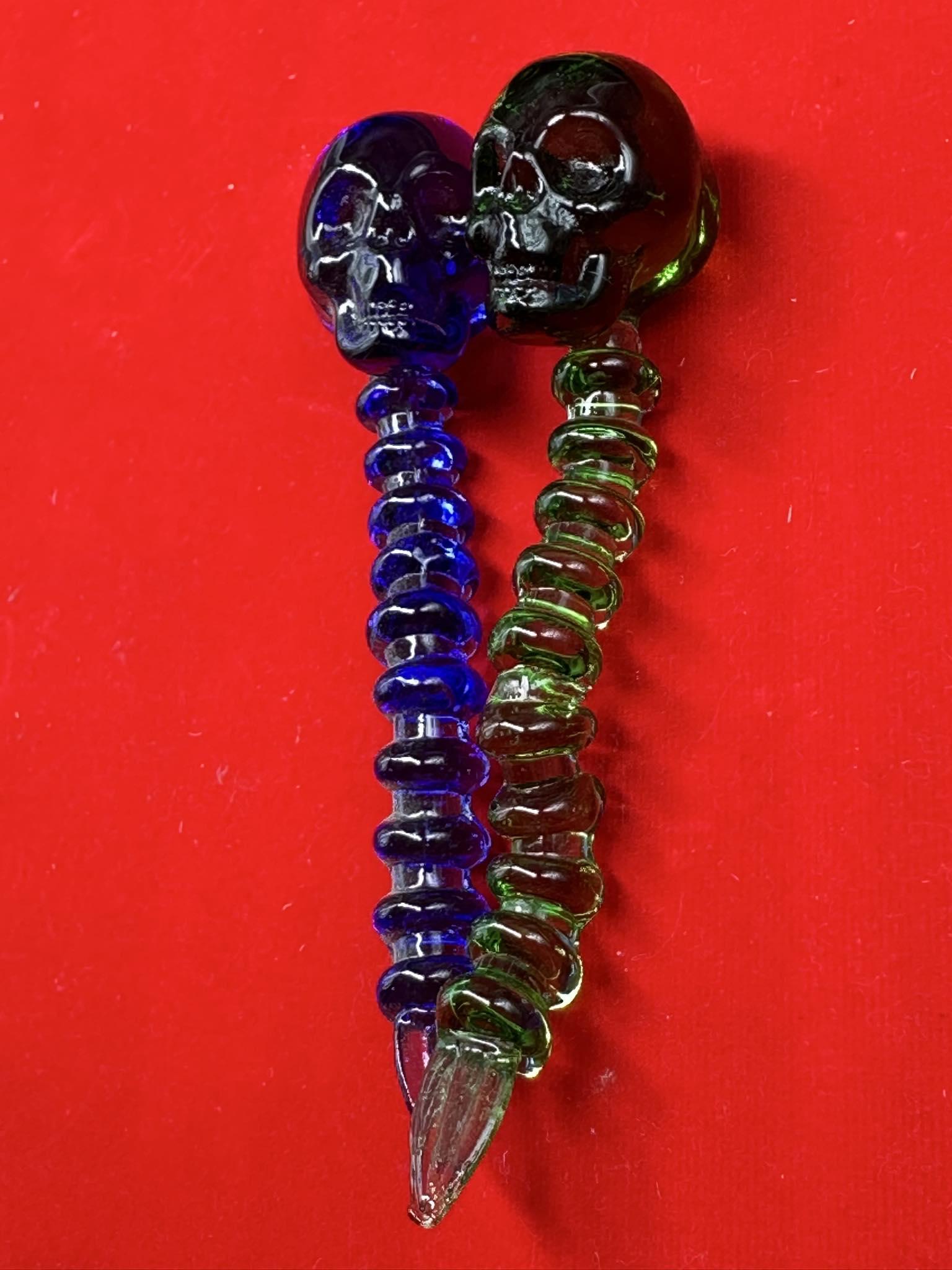 Adaptor Glass Skull Spoon Glass (ุุุ7)