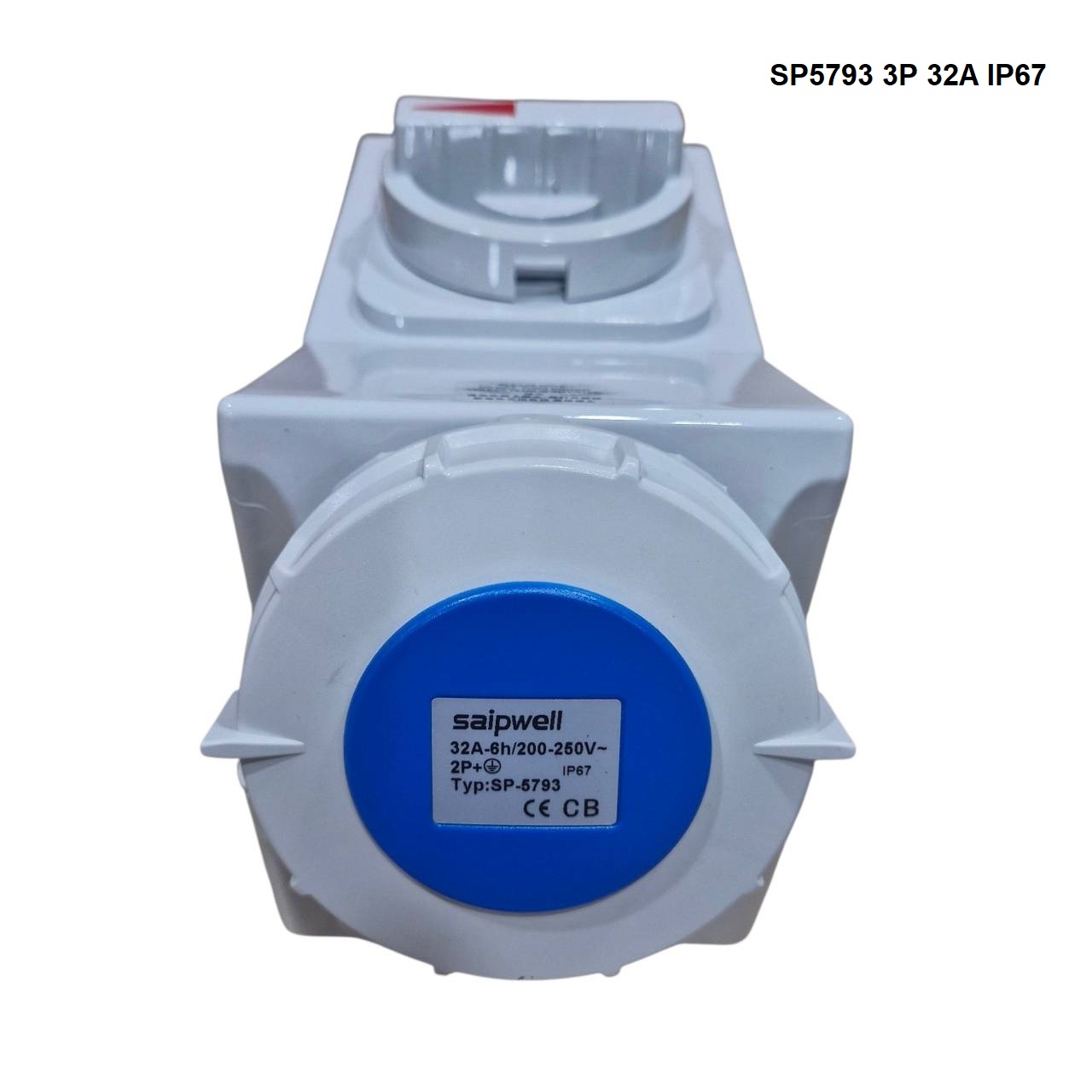 SP5793 กล่องปลั๊กอุตสาหกรรมพร้อมสวิช์ Industrial Switch Socket Outlet