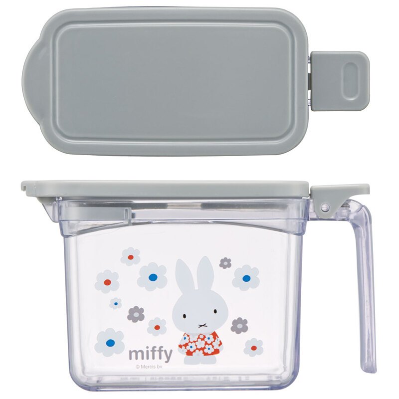 Skater - Seasoning pot กระปุกใส่เครื่องปรุง พร้อมช้อนตวง ขนาด 380ml. ลาย Miffy / Kitty