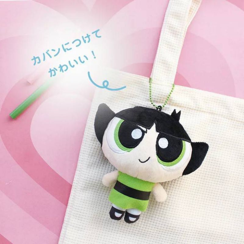 พวงกุญแจ Powerpuff Girls Plush Mascot Keychain จากญี่ปุ่น