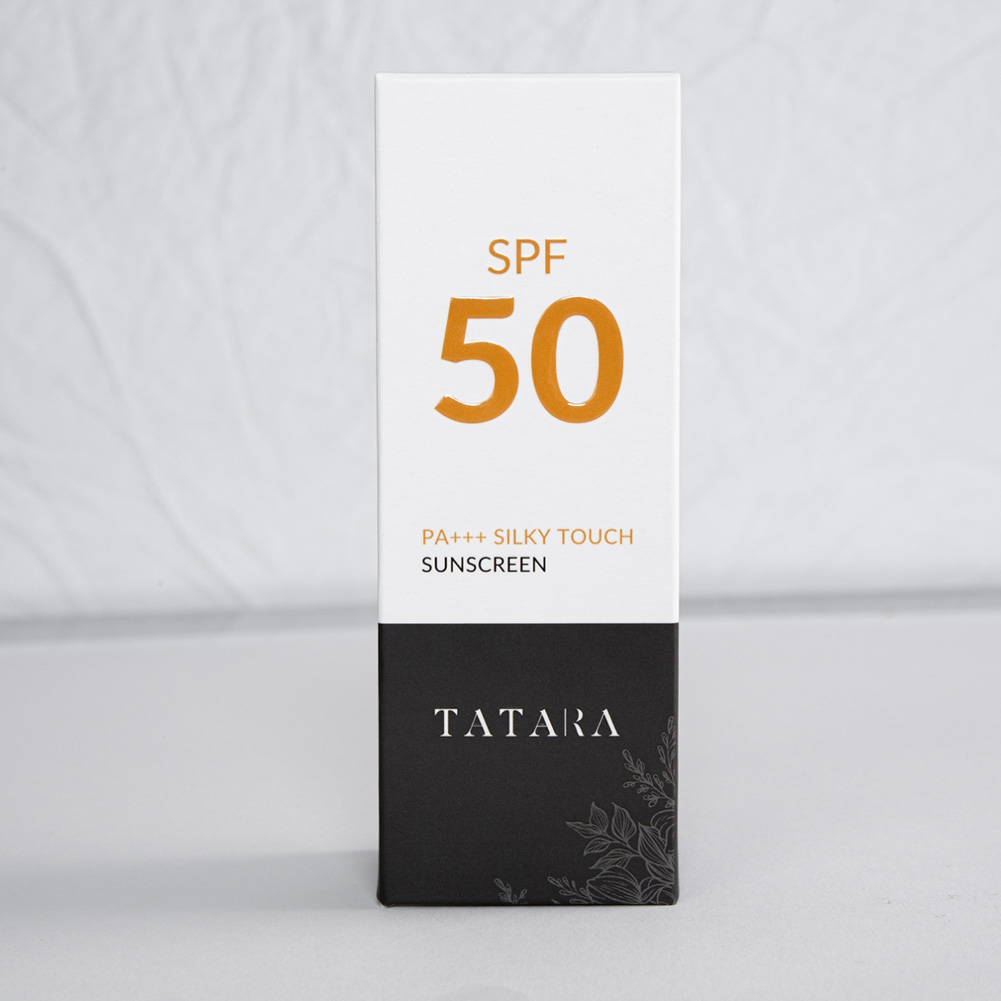 ครีมกันแดด Silky touch sunscreen Tatara