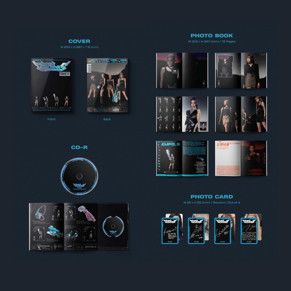 AESPA - GIRLS Photobook The 2nd Mini Album 2version