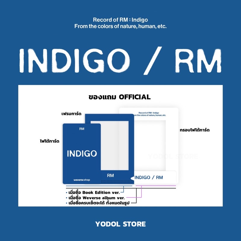 BTS (RM) Indigo (Weverse Special)