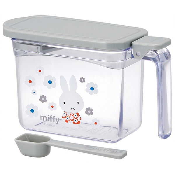 Skater - Seasoning pot กระปุกใส่เครื่องปรุง พร้อมช้อนตวง ขนาด 380ml. ลาย Miffy / Kitty