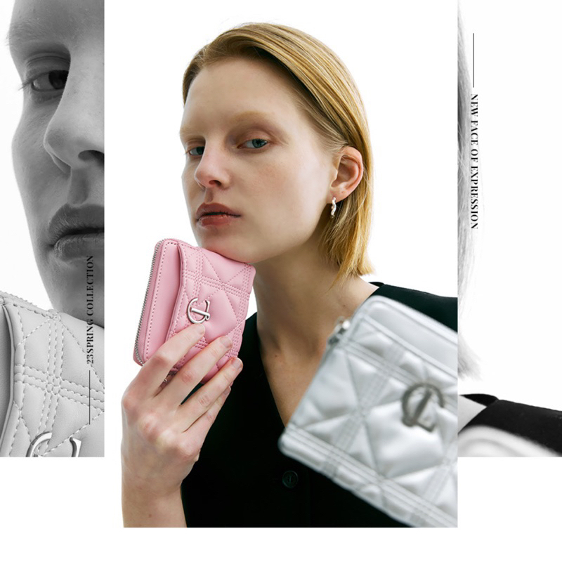 CARLYN CUBE WALLET 4colors_W73101010 คัลลีน