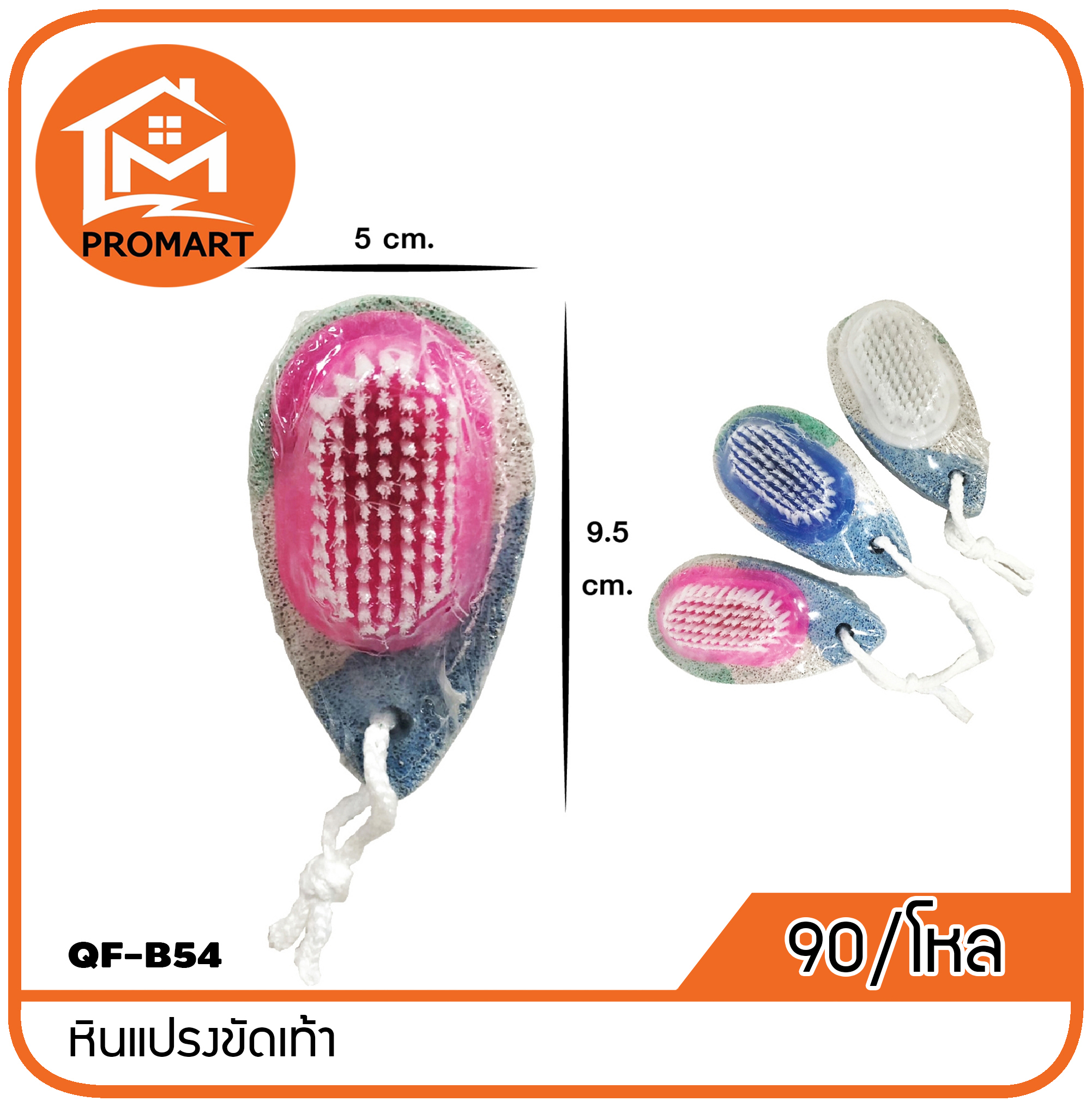 QF6-B54 หินแปรงขัดเท้า