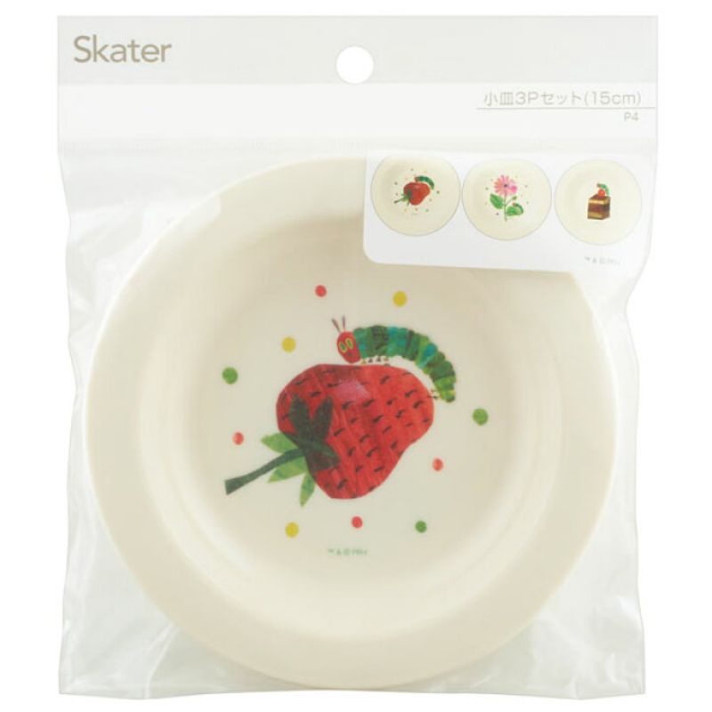 Skater - Small plate 3P set ชุดจานเด็ก 3 ใบ ขนาด 15 ซม.