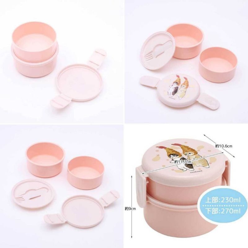 Skater - Mofusand กล่องข้าว กล่องอาหาร ถ้วยน้ำ ถุงผ้าใส่กล่องอาหาร สุด cute จากญี่ปุ่น