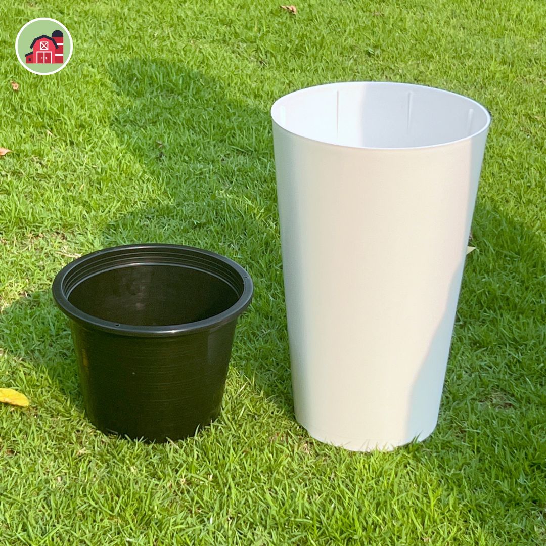 กระถางทรงสูง ขนาด 9 นิ้ว รุ่นรานี