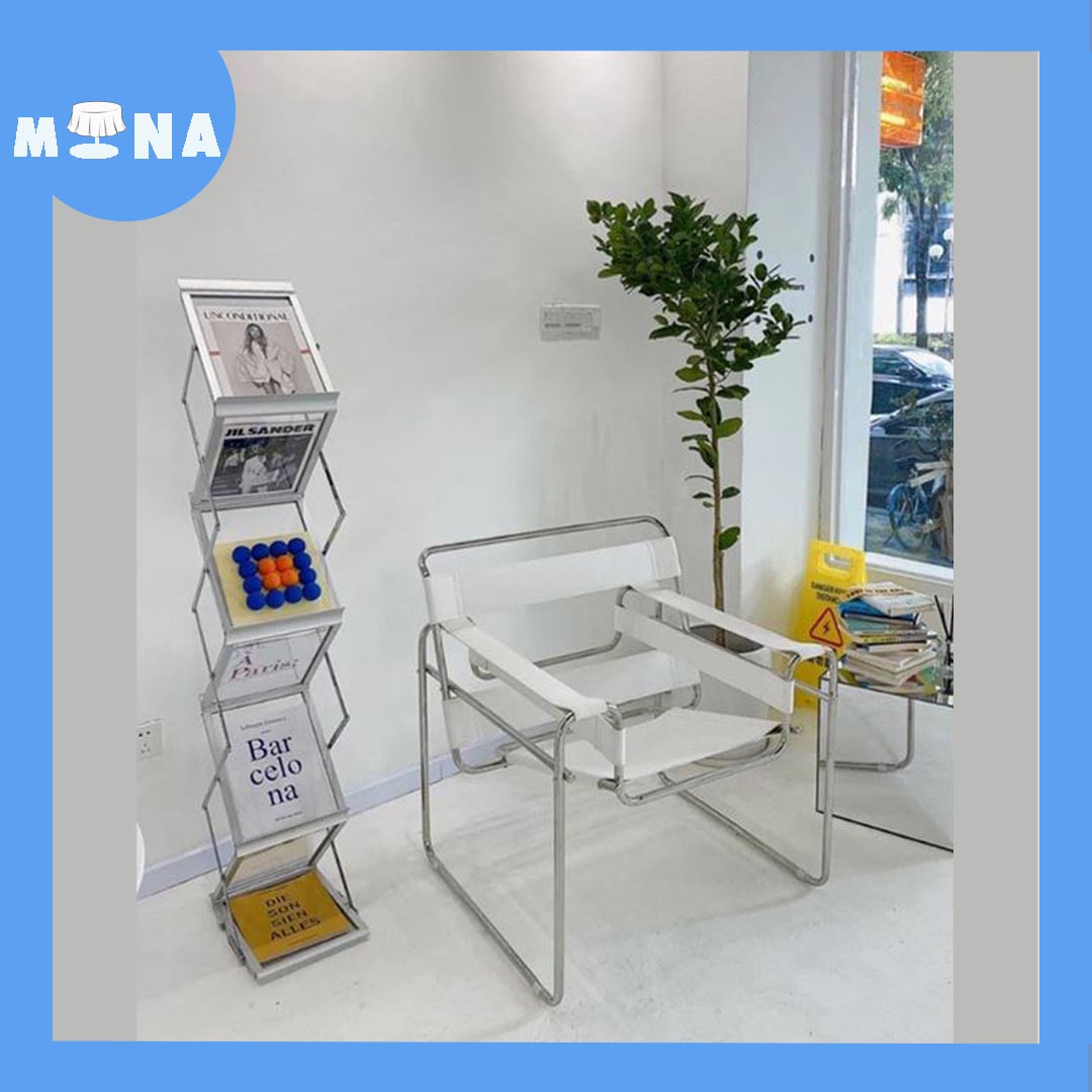 ชั้นวางนิตยสาร พับเก็บได้ รุ่น 02