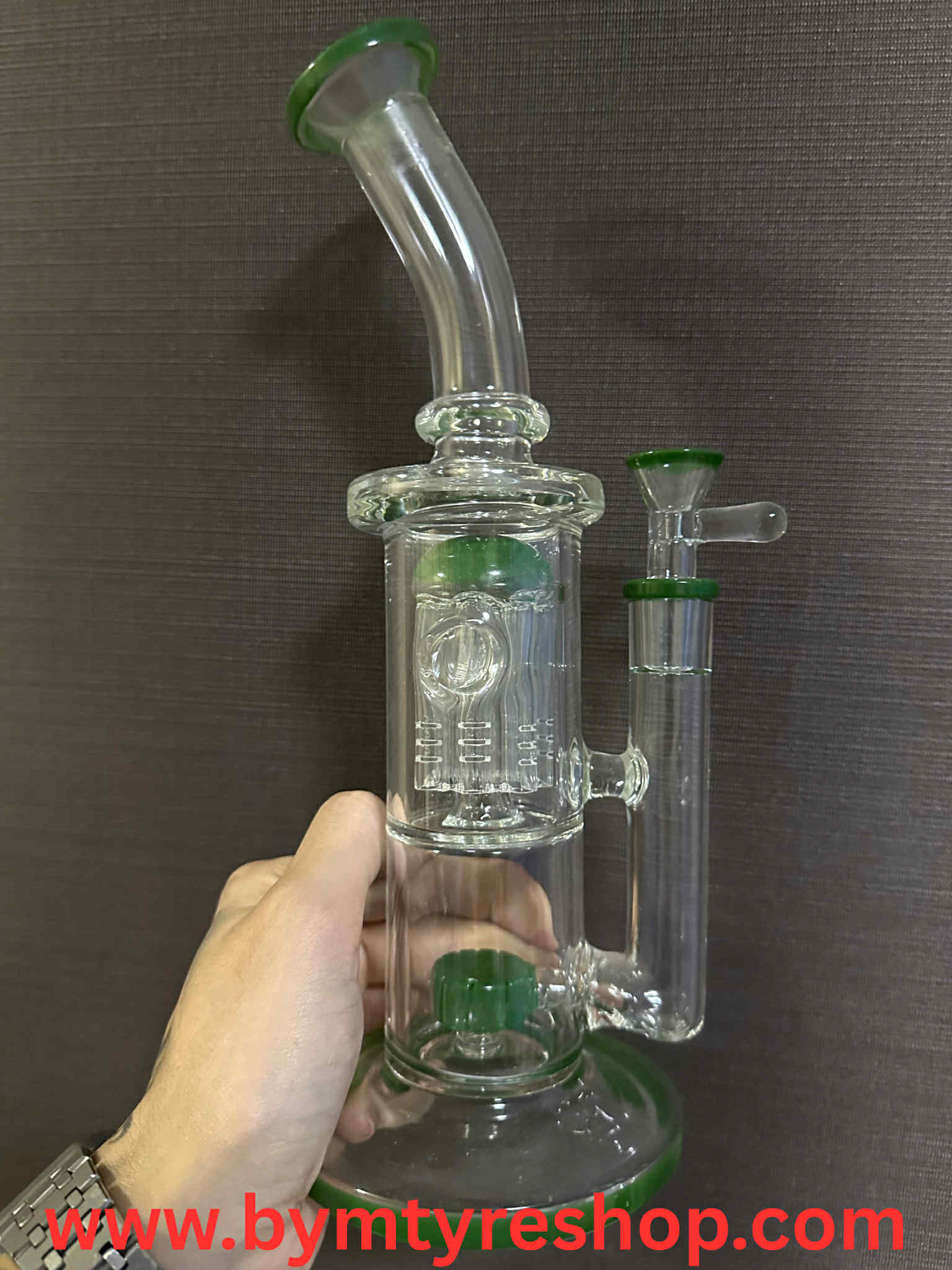 Horus Eyes Glass Red Yellow Orange Green 28(cm.)