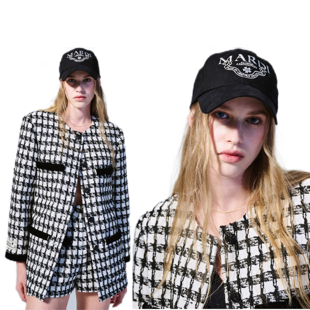 Mardi Mercredi Cap Alumni Classsique_Black หมวกMardi