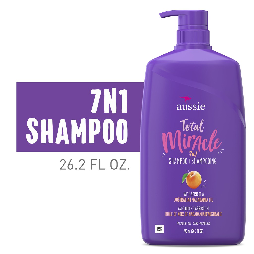 Aussie Total Miracle 7 n 1 Shampoo & conditioner ขนาด 778 ml. แชมพู และครีมนวดผม