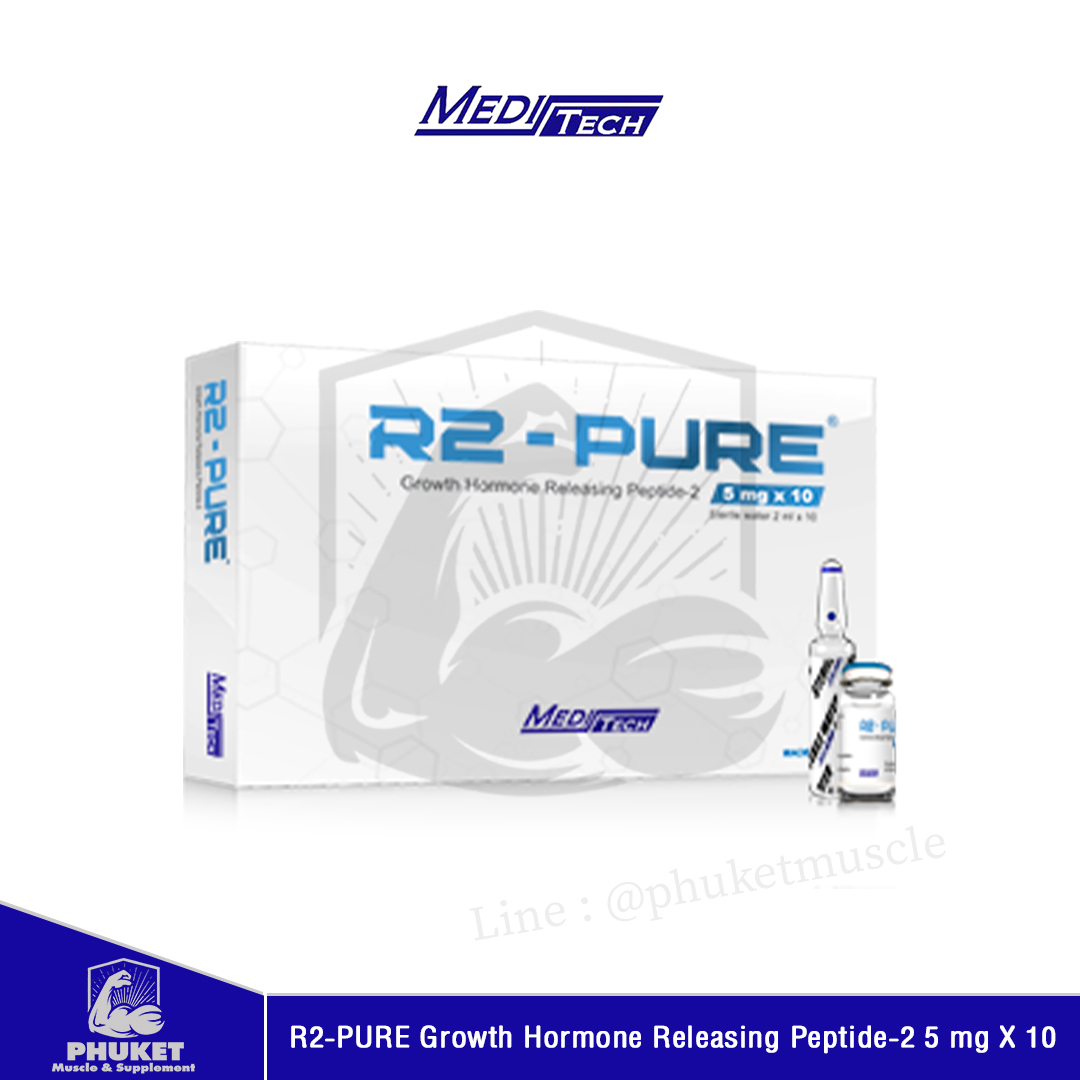 Meditech R2-PURE Growth Hormone Releasing Peptide-2 5 mg X 10 (Prices are being updated)