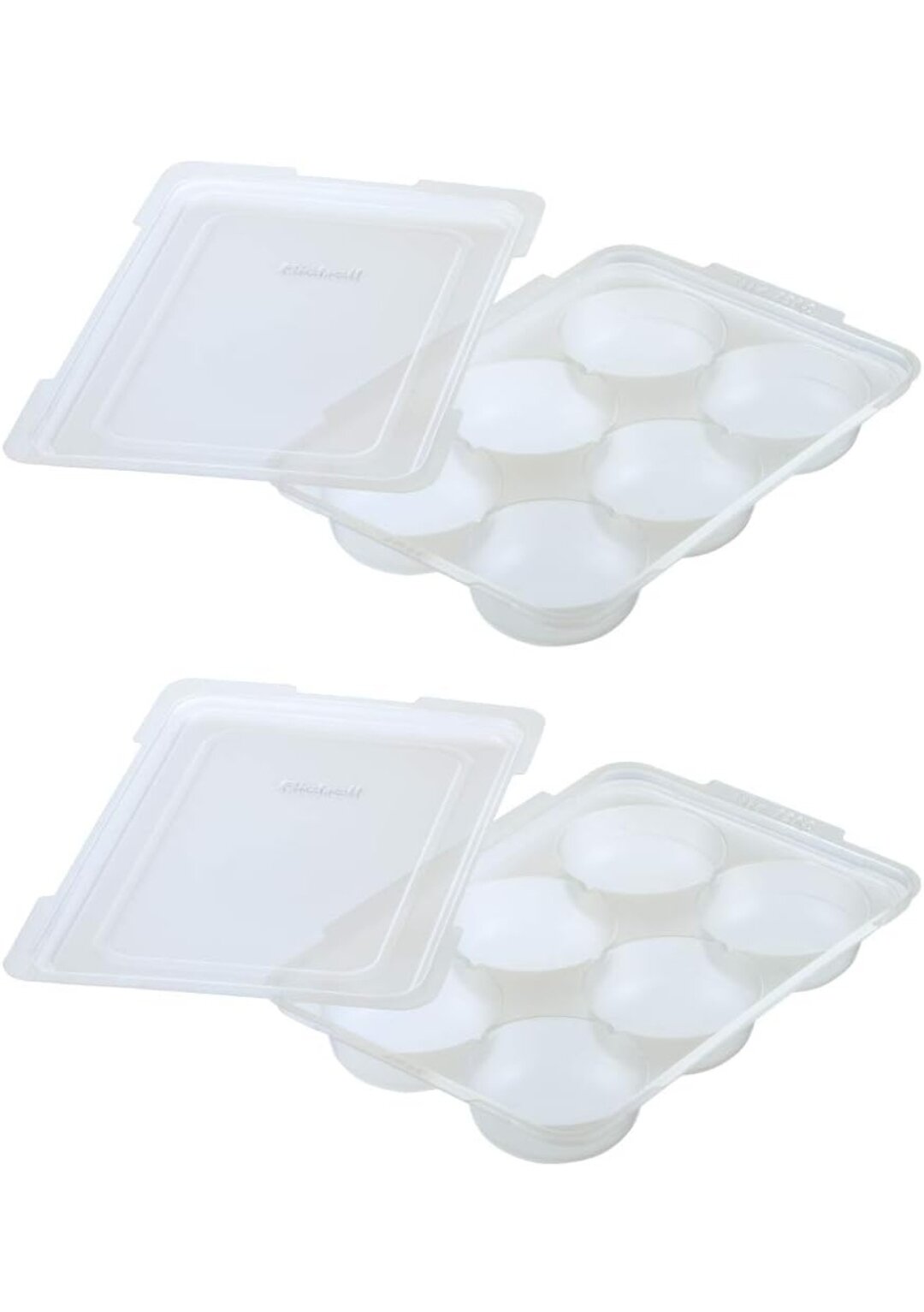 Richell ถาดหลุมแช่แข็งถนอมอาหารทนความร้อนและความเย็น 1 แพ็คมี 2 ชิ้น Baby Food Freezer Tray