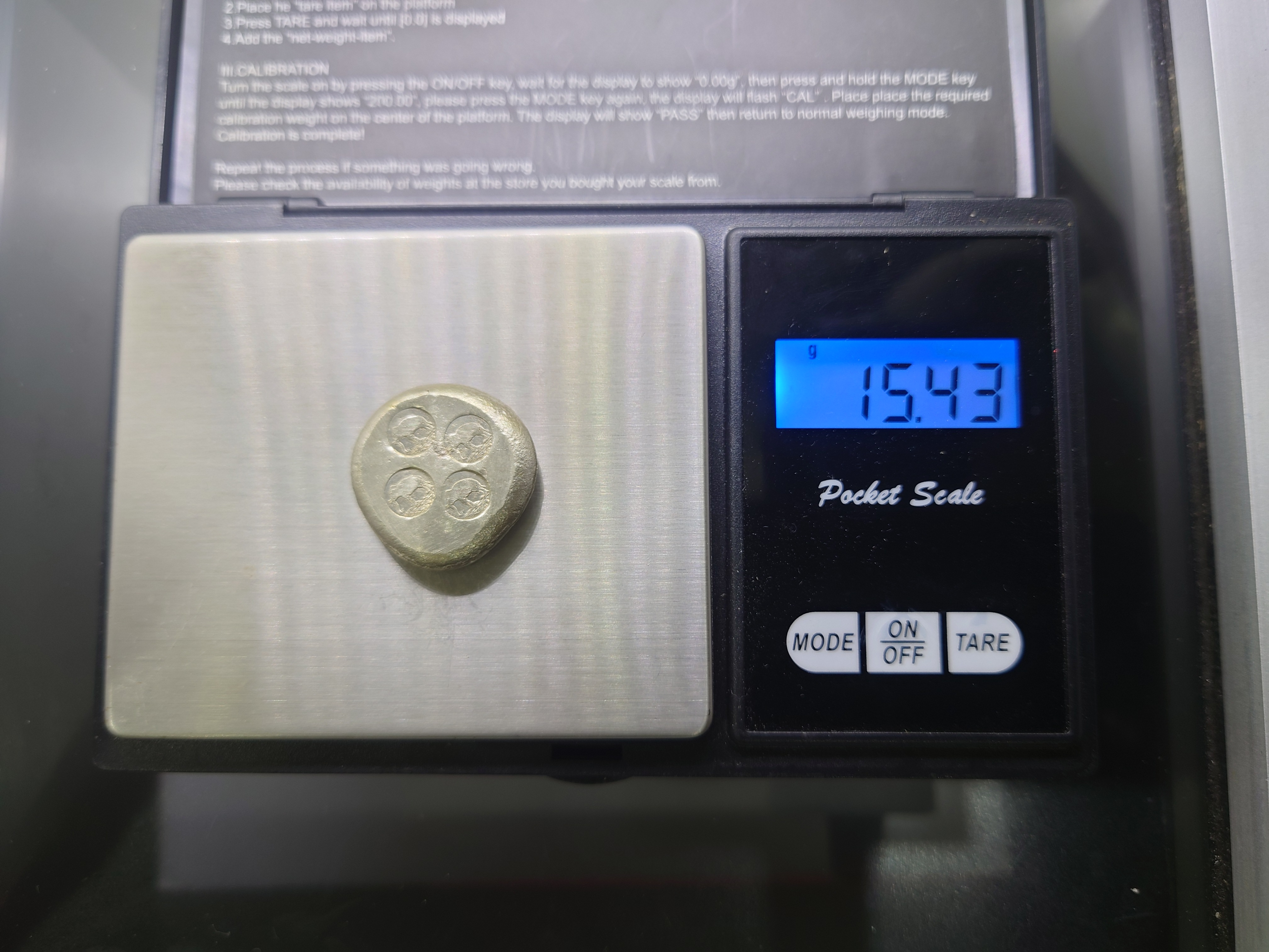 เงินก้อน ขนาดบาท ตอกตราการค้า ช้างสยาม หายาก สภาพสวย