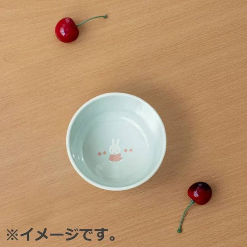 Richell - Miffy tableware set ชุดจานหลุม ชามเด็ก ช้อน ทานอาหารกลางวัน ลายมิฟฟี่