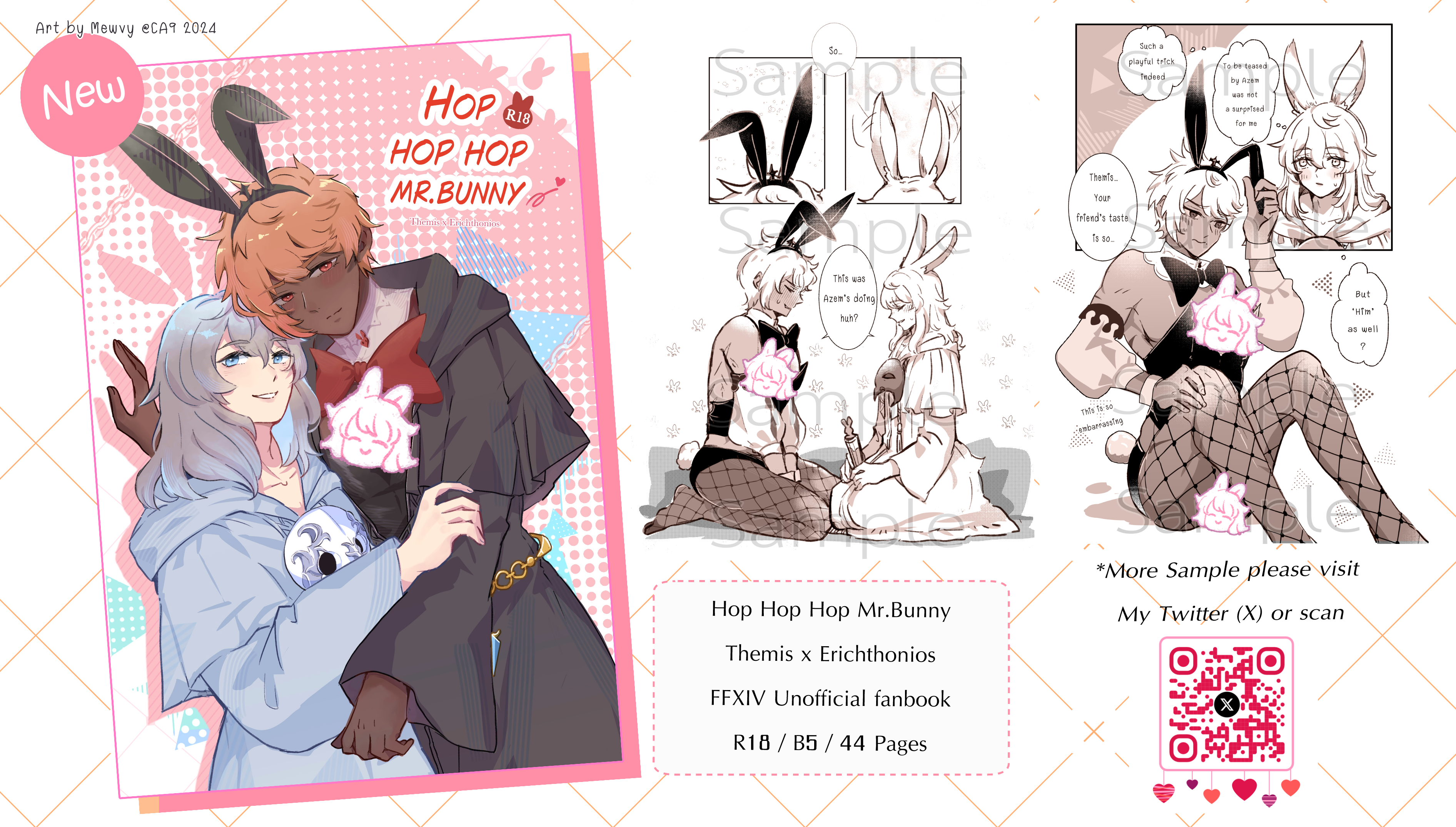 [In Stock]Hop Hop Hop Mr.Bunny doujinshi