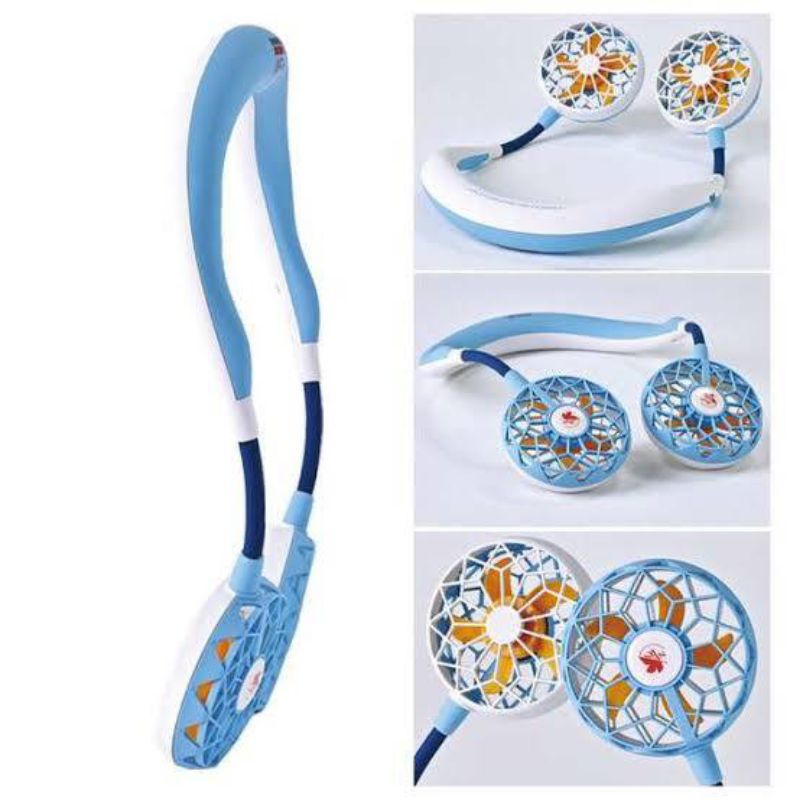 พัดลมคล้องคอแบบพกพา Portable Neck Fan - Hands-Free (SPICE OF LIFE)