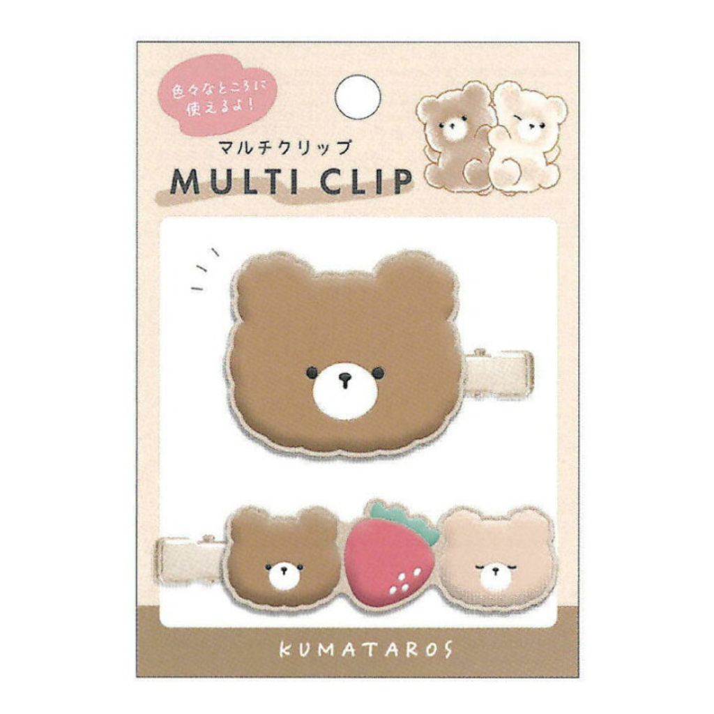 กิ๊บติดผม กิ๊บยางซิลิโคน Sanrio Character Multi-Clip กิ๊บ Kitty, My Melody - Crux