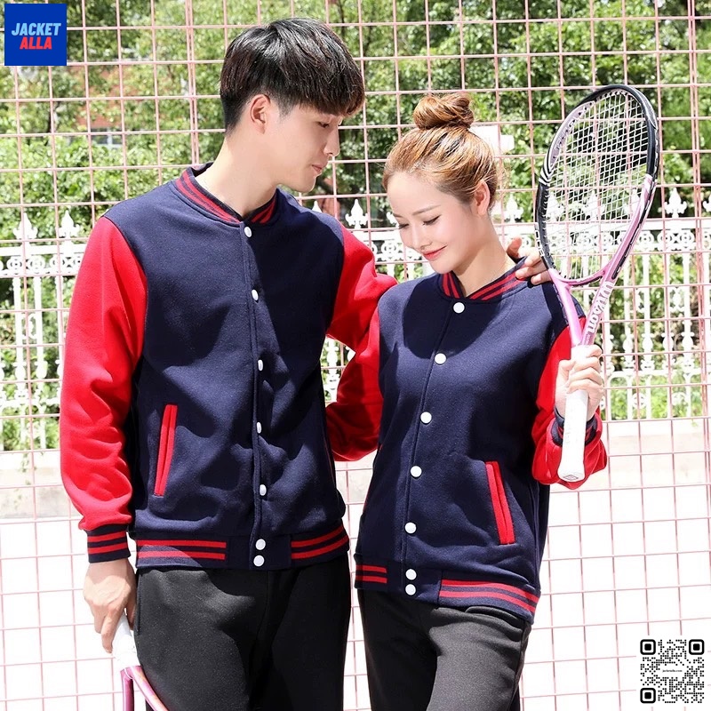 เสื้อแจ็คเก็ตทำงาน แจ็คเก็ตบริษัท แจ็คเก็ตโฆษณา กันลม เนื้อผ้ายืดคอตตอน นุ่มพิเศษ บริการปักสกรีนโลโก้ตามต้องการ
