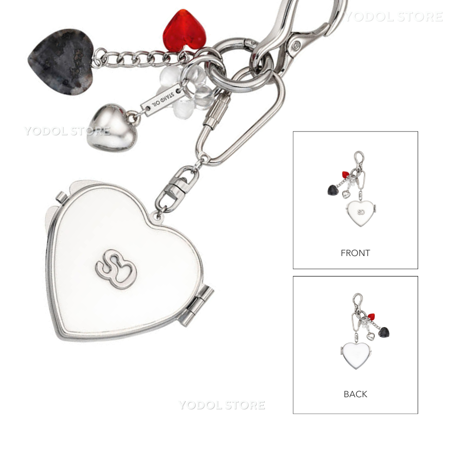STAND OIL Keyring มี 3 แบบ ( Cherry Pearl Keyring , Heart Berry Keyring , Letter Logo Keyring )