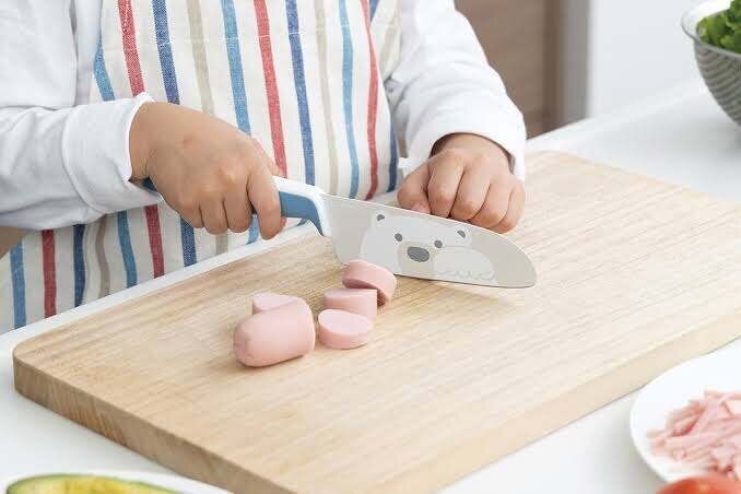 Fuji Cutlery - Children's Knife, Stainless Steel Knife, Double Edged มีดทำครัวสำหรับเด็ก จากญี่ปุ่น