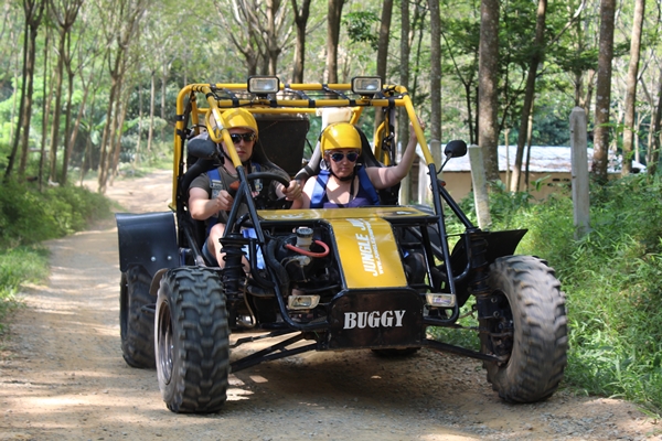 Phuket UTV 1 hour(650c.c.) + Zipline Phuket 15 Platforms & Big Buddha Tour Phuket X-4
