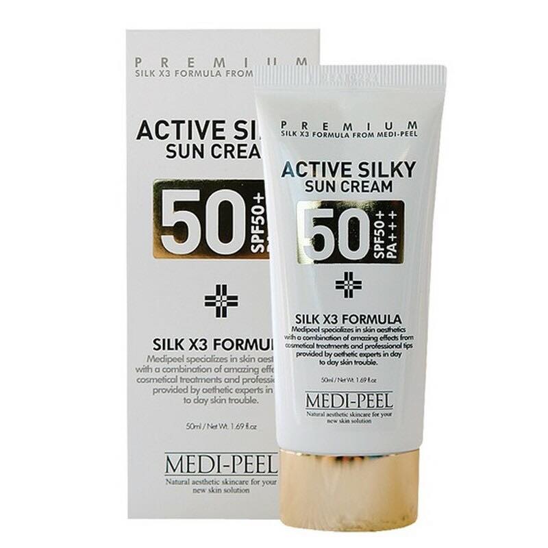 Medi-Peel Active Silky Sun Cream Spf 50+ PA+++