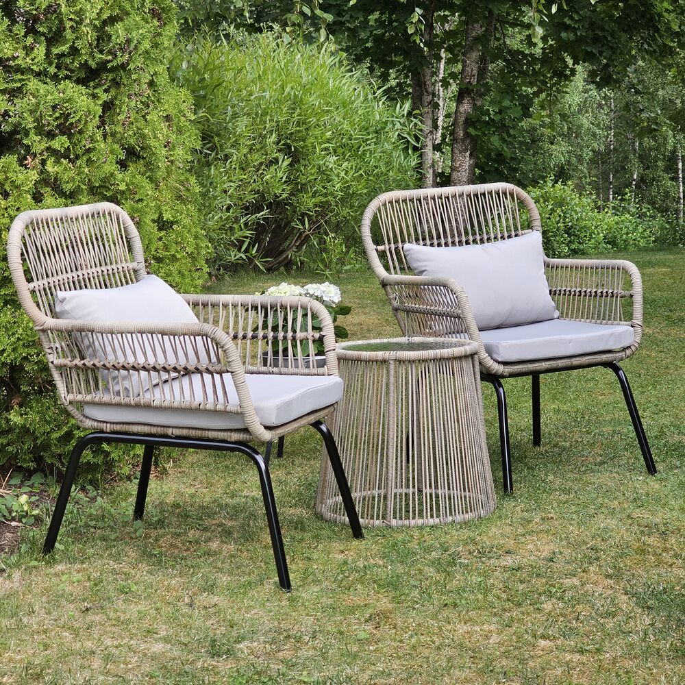 Luxurious Factory Direct Outdoor Wicker Chair Garden Furniture