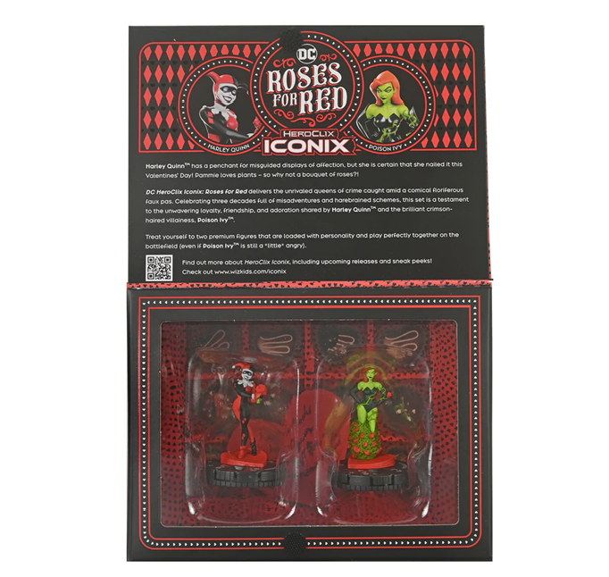 DC HeroClix Iconix: Harley Quinn Roses for Red