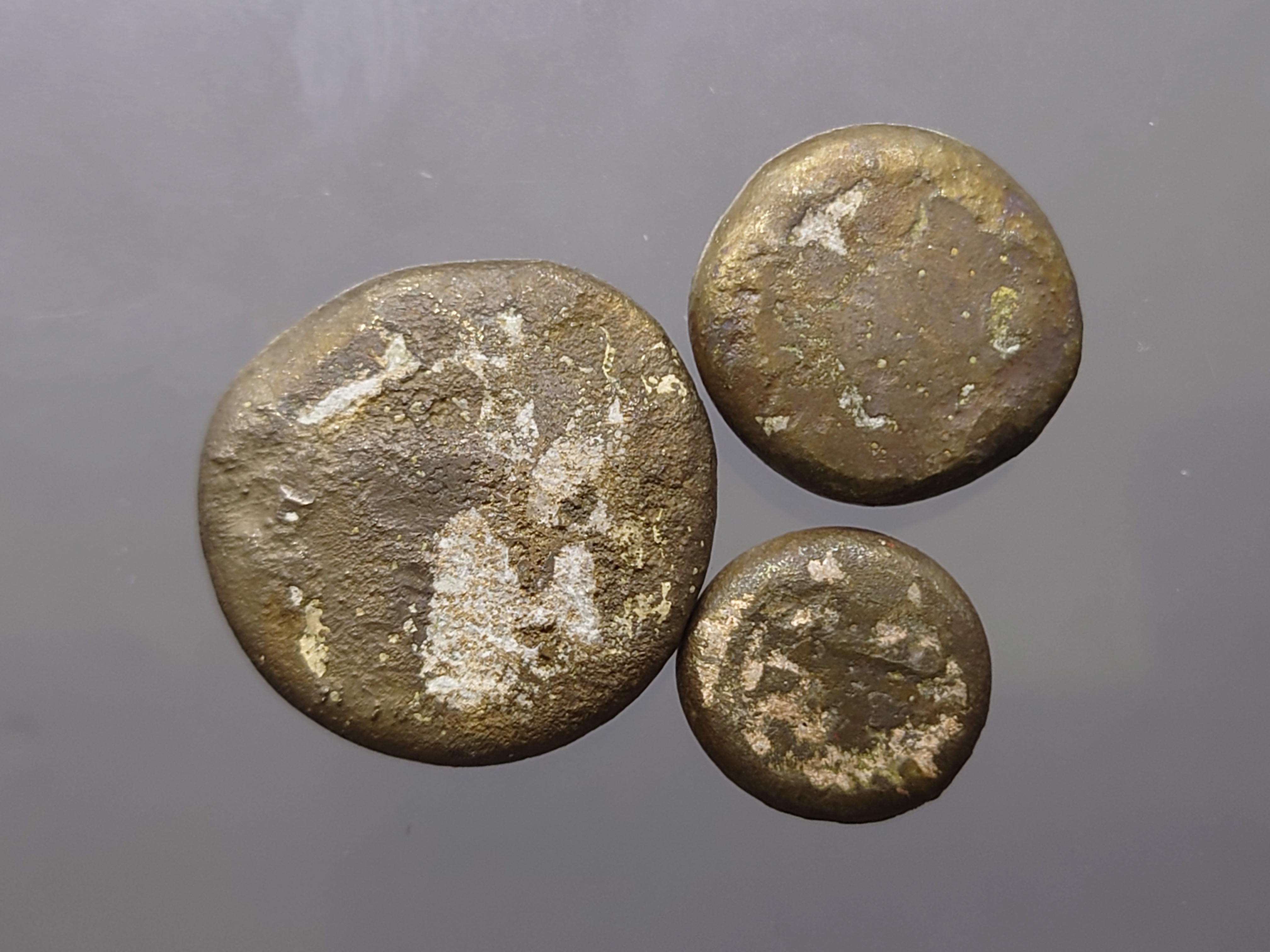 เงินก้อนชุด 3 ขนาด (บาท สองสลึง สลึง) ตรากิมเซ่งหลี เงินโบราณ สมัยรัชกาลที่ 5 หายาก สภาพสวย