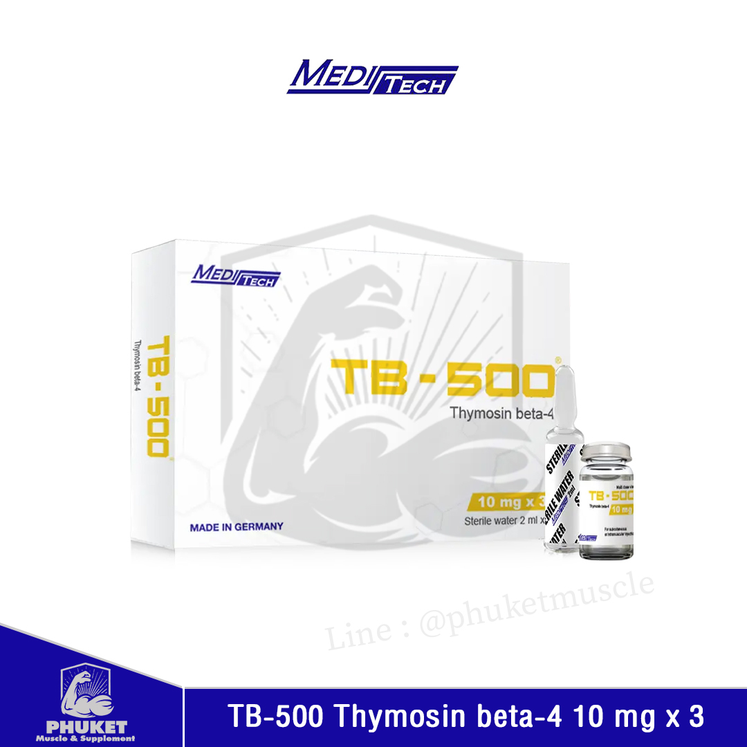 Meditech TB-500 Thymosin beta-4 10 mg x 3