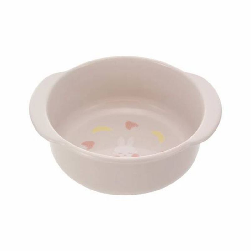 Richell - Miffy tableware set ชุดจานหลุม ชามเด็ก ช้อน ทานอาหารกลางวัน ลายมิฟฟี่