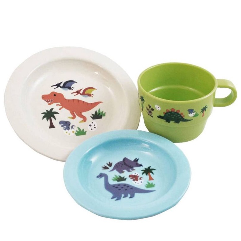 Skater - Small plate 3P set ชุดจานเด็ก 3 ใบ ขนาด 15 ซม.