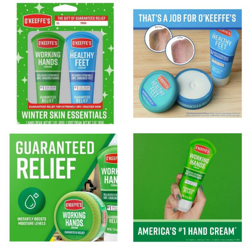 ครีมทาเท้า / ครีมทามือ O’Keeffe’s Cream นำเข้าจากอเมริกา