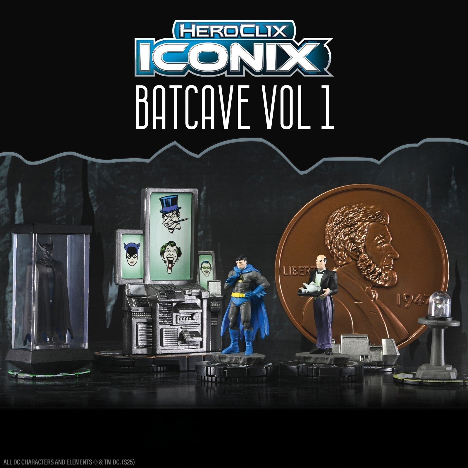 DC Heroclix Iconix: Batcave Vol 1