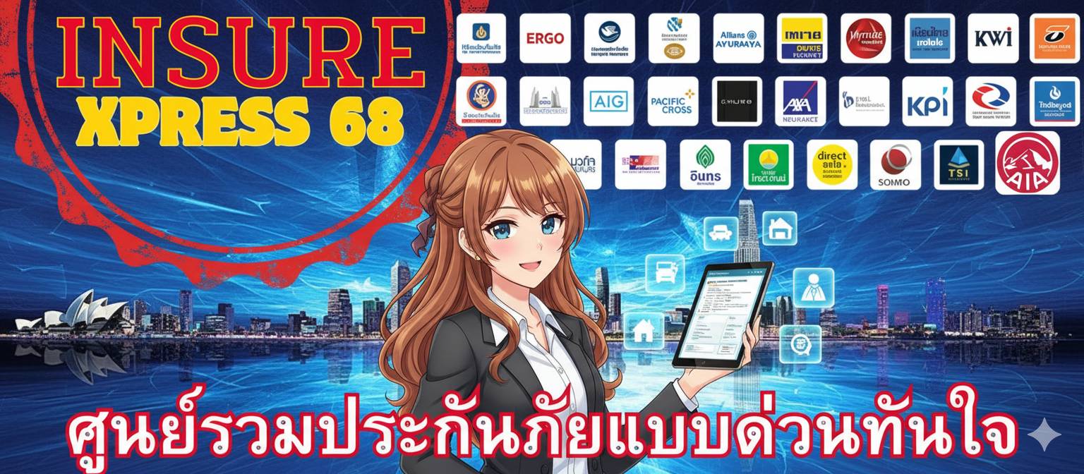 ศูนย์รวมประกันภัยแบบด่วนทันใจ