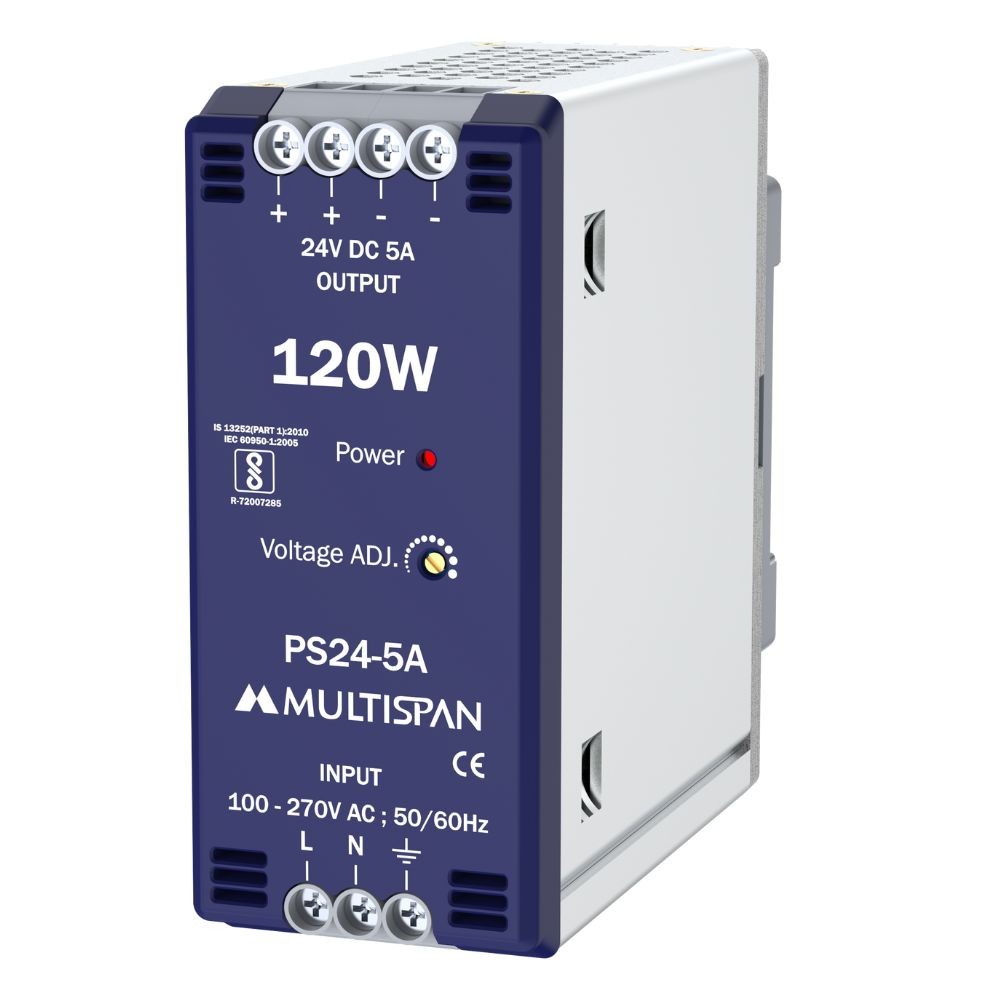 PS24-5A Power Supply Multispam แหล่งจ่ายไฟ 24VDC 120W 5A