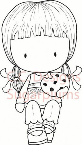 CC Cookie Emma stamp แสตมป์ Rubber คุณภาพ เล็งตำแหน่งที่จะปั๊มได้ นำเข้าจาก USA