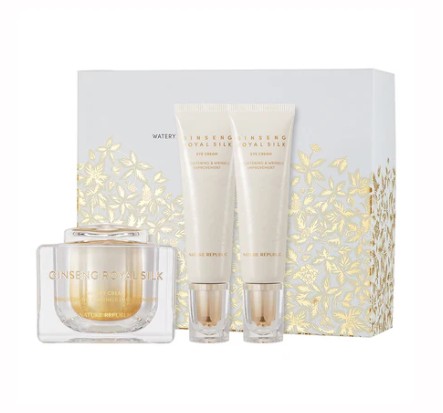 (Gift Set) GINSENG ROYAL SILK WATERY CREAM WITH EYE CREAM SPECIAL SET (60ml+30mlx2)