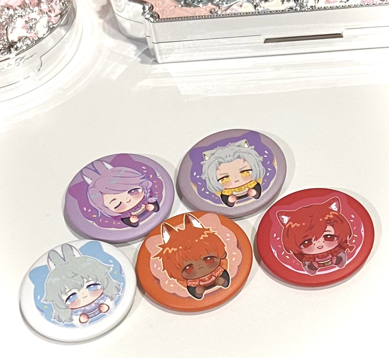 [In stock] FF14 small Badges & Sticker
