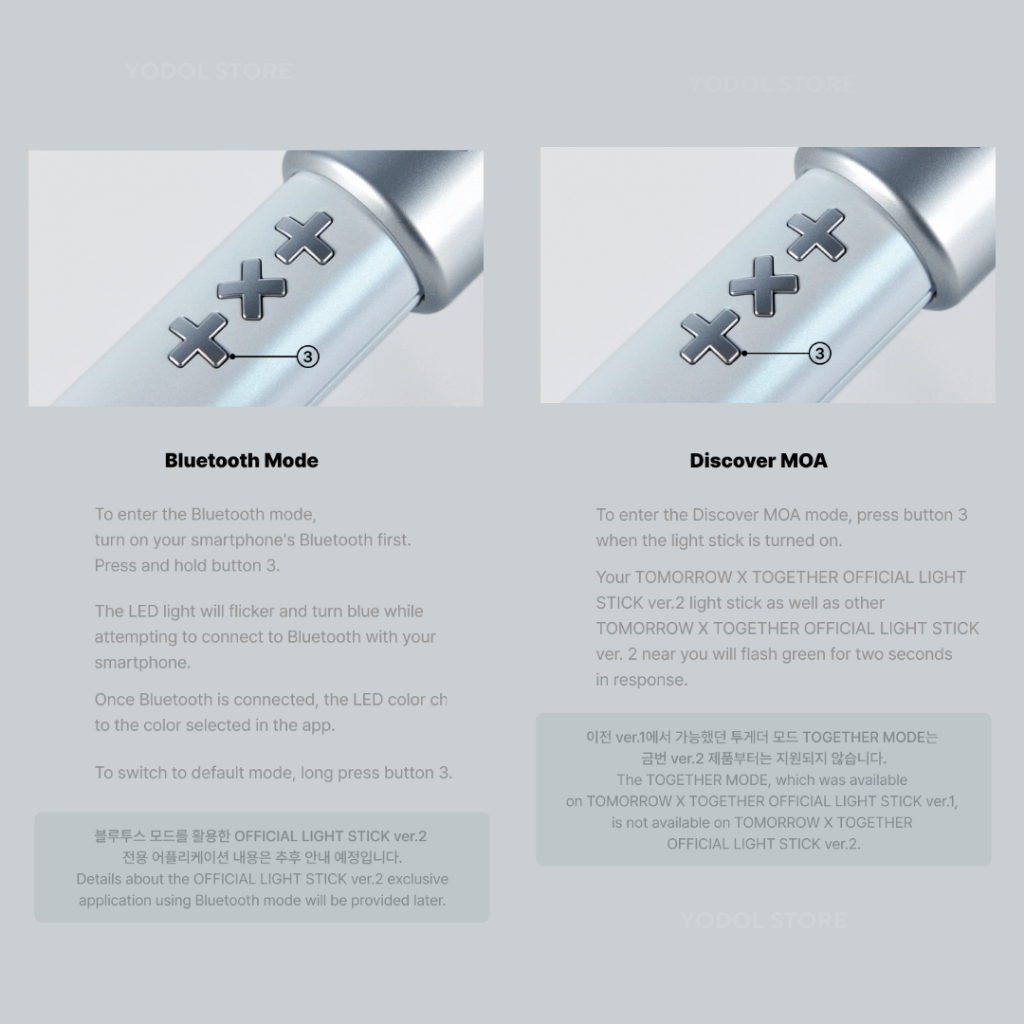 แท่งไฟ TXT OFFICIAL LIGHT STICK VER.2 โมอาบง