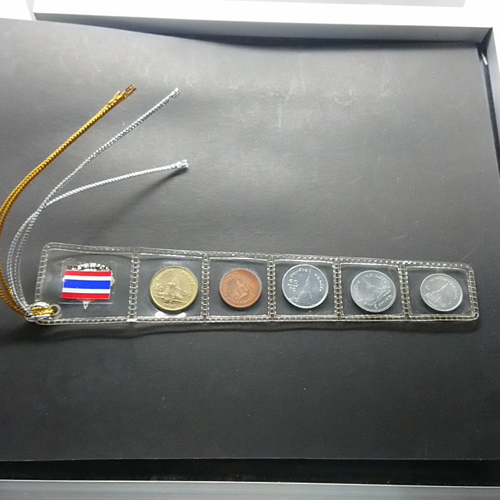 ที่คั่นหนังสือ ชุดเหรียญสตางค์ รัชกาลที่9 (50 สต. 25 สต.10 สต.) ปี พ.ศ. 2551 ไม่ผ่านใช้ หายาก ผลิตน้อย