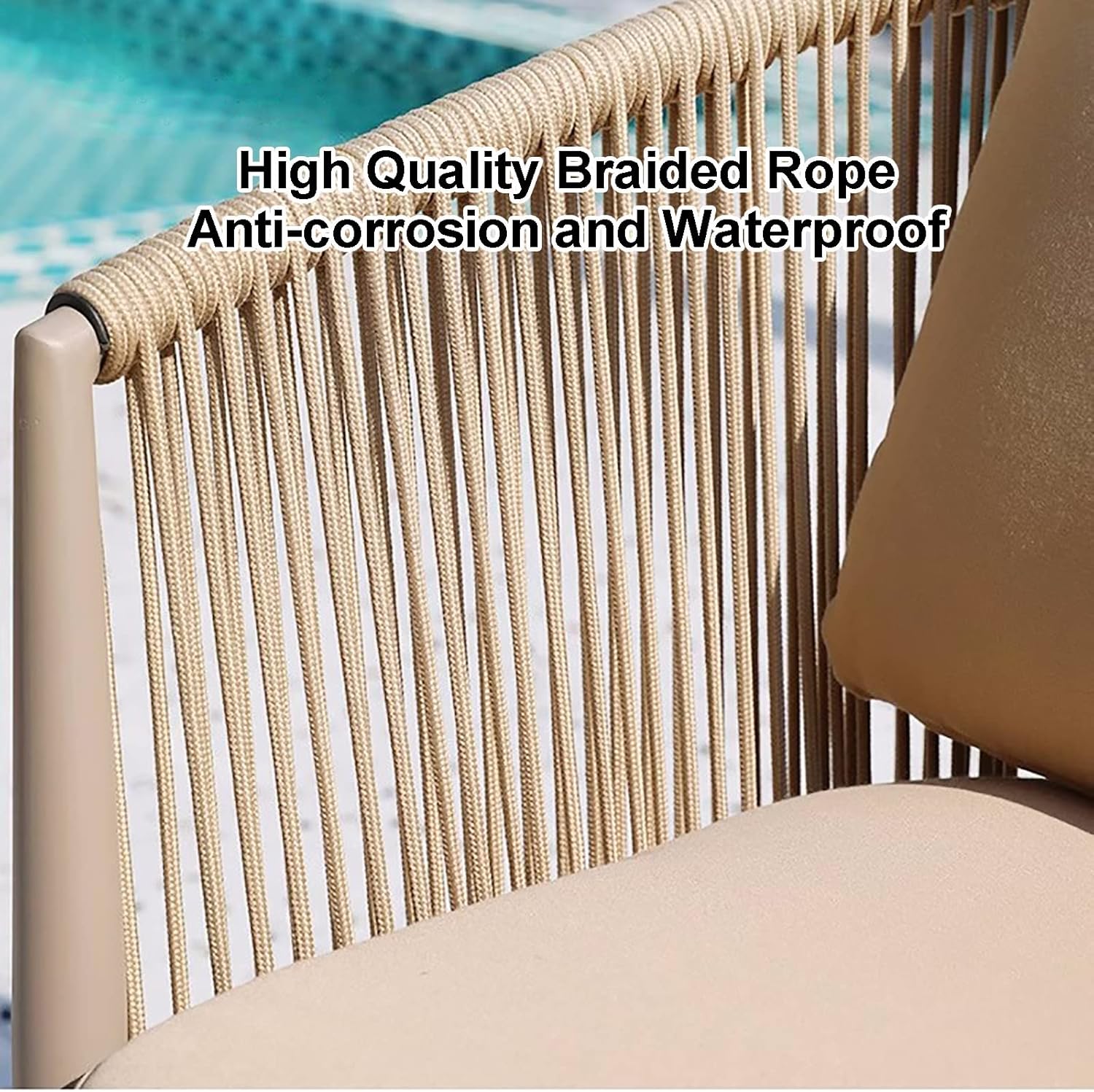 DESIGN set comfortable factory Round Wholesale Furniture Material Garden dining Outdoor chair