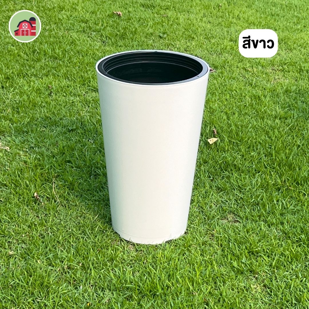 กระถางทรงสูง ขนาด 9 นิ้ว รุ่นรานี