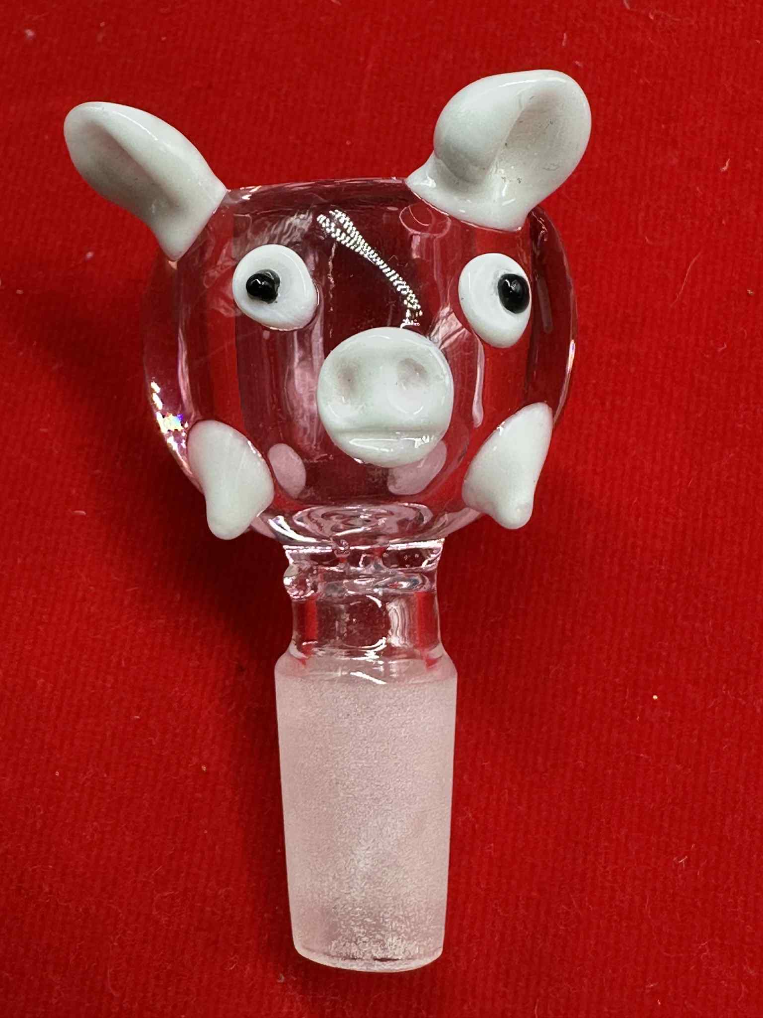 Adaptor Little Pig Glass Cup (14.5mm.)(24)