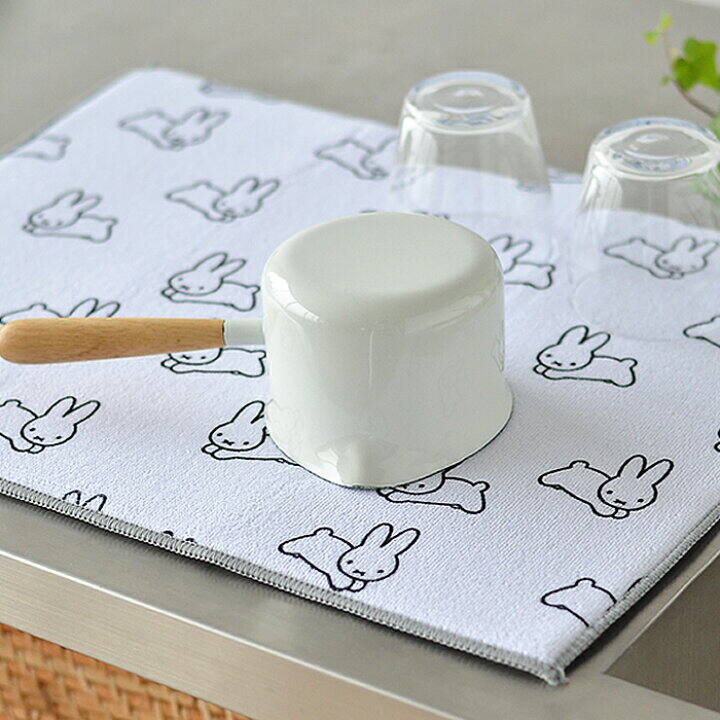 แผ่นรองซับน้ำ Miffy / Boris Water Absorbing Draining Mat - Dick Bruna
